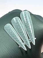 Верхні форми Nail Forms Snake Pattern  Подовженний мигдаль, 120 шт