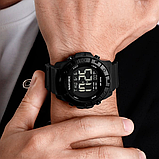 Крутий бюджетний чоловічий тактичний годинник skmei ,Військовий тактичний водонепроникний годинник, фото 6