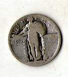 США ¼ долара, 1917-1930 Standing Liberty Quarter срібло №2314, фото 3