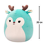 М'яка іграшка Squishmallows – Олень Лопсанг (30 cm), фото 3