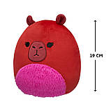 М'яка іграшка Squishmallows – Капібара Марсія (19 cm), фото 3