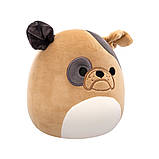 М'яка іграшка Squishmallows – Бульдог Лофер (19 cm), фото 7