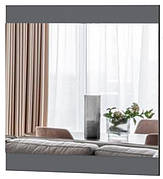 Дзеркало "Брайт" 700 х 20 х 720 h Майстер Форм . Антрацит