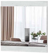 Дзеркало "Брайт" 700 х 20 х 720 h Майстер Форм . Дуб крафт білий