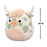 М'яка іграшка Squishmallows – Корівка Целестін (19 cm), фото 3