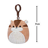 М'яка іграшка на кліпсі Squishmallows – Бурундук Мельзі (9 cm), фото 3