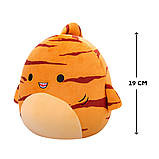 М'яка іграшка Squishmallows – Тигрова акула Джаггер (19 cm), фото 3