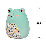М'яка іграшка Squishmallows - Жабка Фрід (13 cm), фото 3