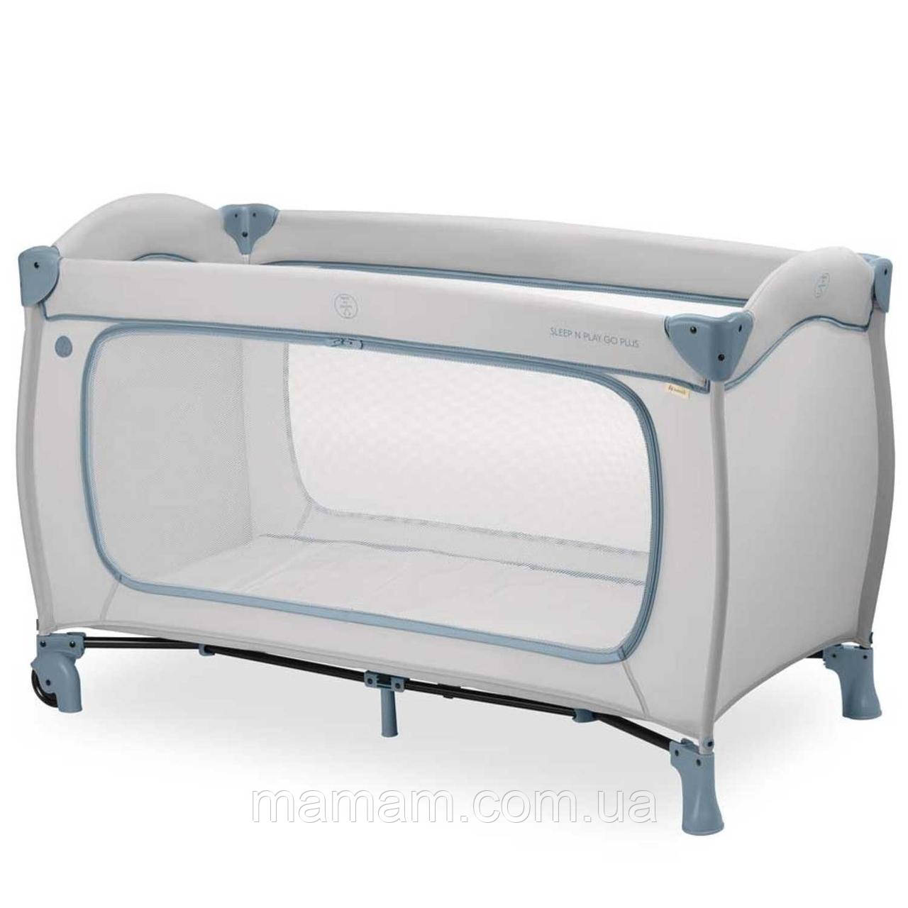 Манеж Hauck Sleep n Play Go Plus Dusty Blue, фото 1