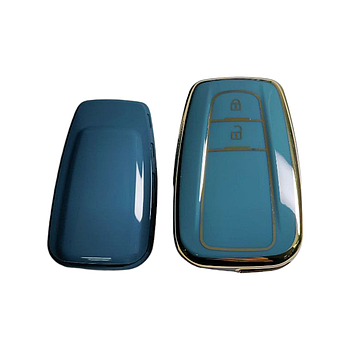 Чохол для ключа Toyota, глянець, синій