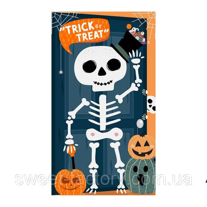 Декор на двері Hallow Scream Door Cover Trick or Treat