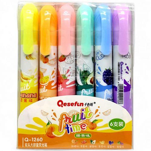 Набір двухсторонніх маркерів (6 кольорів із запахом) [tsi249126-TSI], фото 1