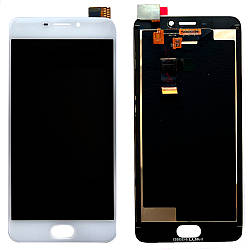 Дисплей (екран) Meizu M6 M711H з тачскріном (білий Оригінал)