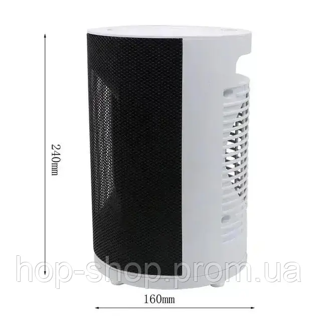 Підлоговий теплообігрівач із регулятором температури, Електричний маленький дуйчик для житлових приміщень, фото 1