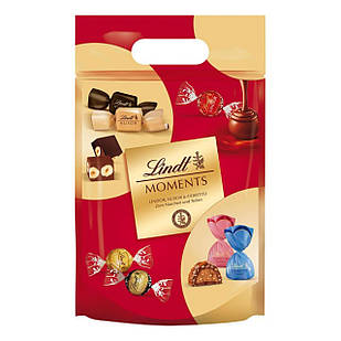 Шоколадні цукерки Lindt Moments, колекція 4 різновидів цукерок 750 г.