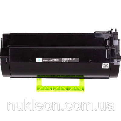 Популярний! Картридж PowerPlant Lexmark MX310/MX410/MX510 чип (PP-TFL504B) - Краща якість тільки на Nukleon.com.ua
