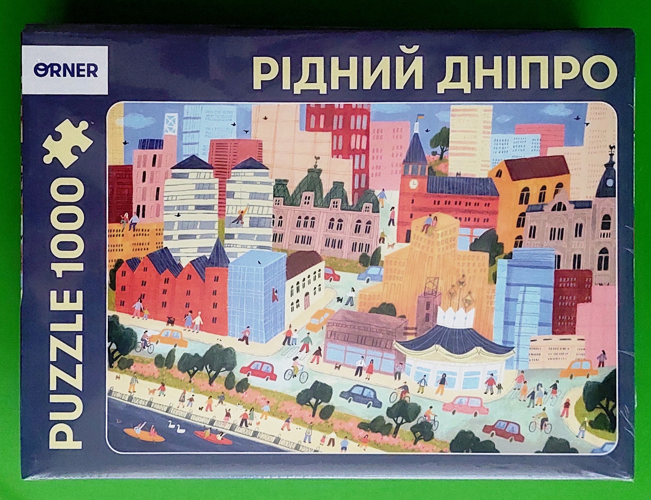 Пазли Рідний Дніпро (1000 елементів). ORNER