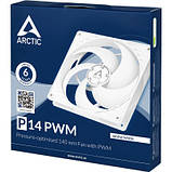 Популярний! Кулер до корпусу Arctic P14 PWM (ACFAN00222A) - Краща якість тільки на Nukleon.com.ua, фото 4