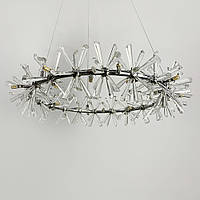 Підвісна велика кришталева люстра NO 4/800 CH