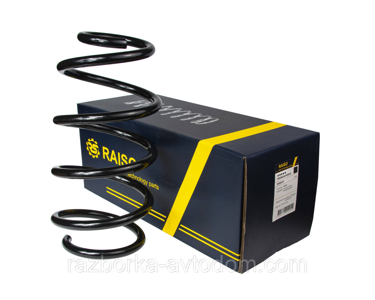 Пружина передня Raiso (Швеція) Volkswagne Transporter T5 Фольксваген Транспортер Т5 #SR005TP UALZZSJ17