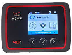 WiFi роутер 3G 4G LTE модем Novatel MiFi 6620L з найновішою укр. прошивкою з частотами 1800/2600 МГц Б/В