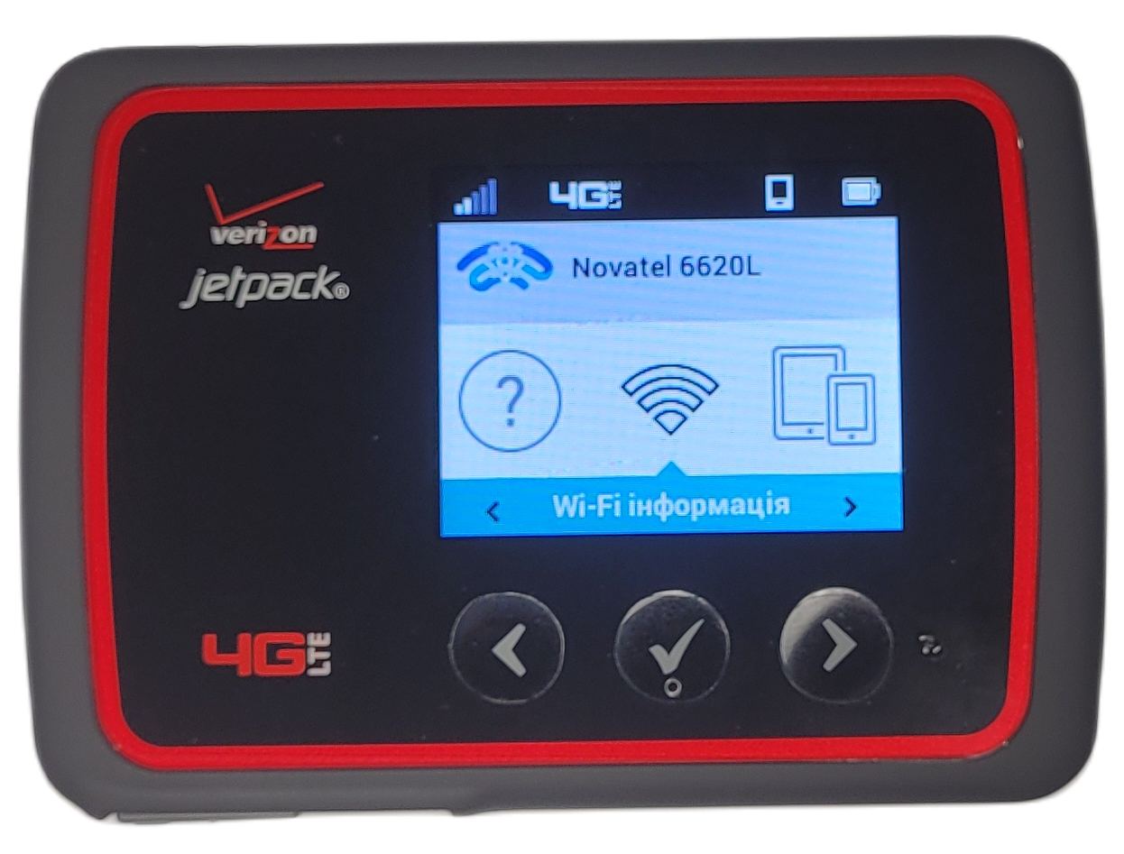 WiFi роутер 3G 4G LTE модем Novatel MiFi 6620L з найновішою укр. прошивкою з частотами 1800/2600 МГц Б/В, фото 1