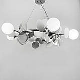 Сучасна люстра з круглими пластинами 134/9 СН, фото 2