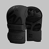 Рукавиці неопренові RDX T15 Noir Inner Matte Black M, фото 9