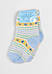 Шкарпетки дитячі ангорові блакитного кольору з принтом р.S 192444S, фото 2