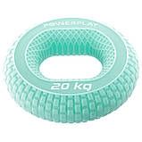 Еспандер кистьовий силіконовий PowerPlay PP-4333 Hand Grip Medium 20 кг. Зелений, фото 3
