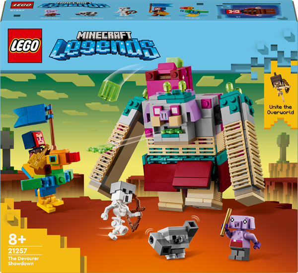 Конструктор LEGO Minecraft Сутичка з пожирачем 420 деталей
