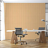 Рейка декоративна для стін 3000х160х23мм світле дерево (2572), фото 7