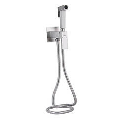 Набір для гігієнічного душу Lidz Kubis 111 Nickel LDKUB111NKS46106 прямокутний