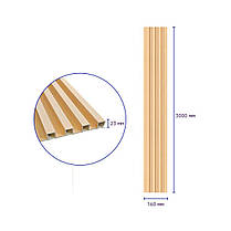 Декоративна стінова рейка 3000*160*23мм (D) SW-00002572, фото 3