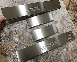 Накладки на пороги Ford Edge з 2014 р. (Standart)