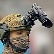 Монокуляр нічного бачення Spina optics PVS-18, 1х32, цифровий, кріплення на шолом + на Пікатінні + підсумок, фото 2