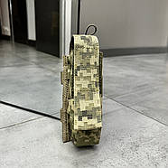 Підсумок під турнікет, Мультикам, з системою Моллі, Cordura 1000D, WINTAC,тактичний чохол під турнікет на Моллі, підсумок на моллі Піксель, Піксель, фото 3