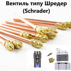 Вентилі типу Шредера (Schrader)