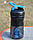Шейкер спортивний (пляшка) BlenderBottle SportMixer 20oz/590ml Black/Cyan (Original), фото 5