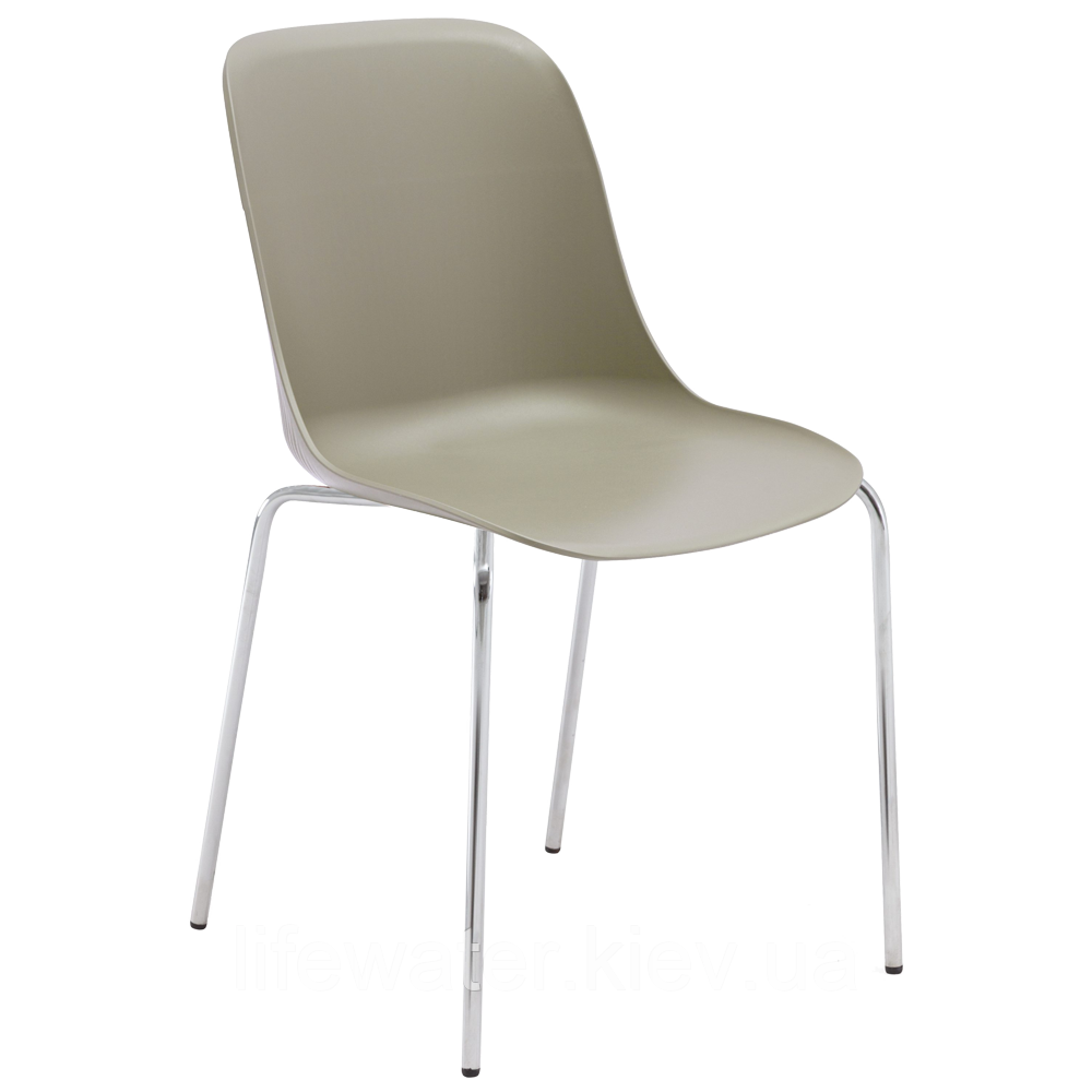 Стілець Tilia Shell-MC сірий цемент, фото 1