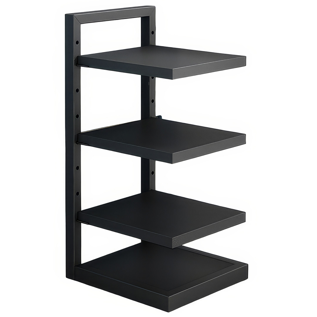 Стелаж-полиця для каструль та сковорідок Kitchen shelf Універсальна полиця на 4 рівні для будинку 52х26.5х22 см, фото 1