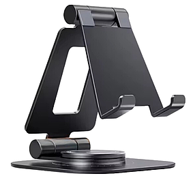 Підставка-тримач настільна під телефон JH003, складна, чорна