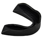 Капа боксерська PowerPlay 3317 SR доросла (вік 11+) чорна, фото 4