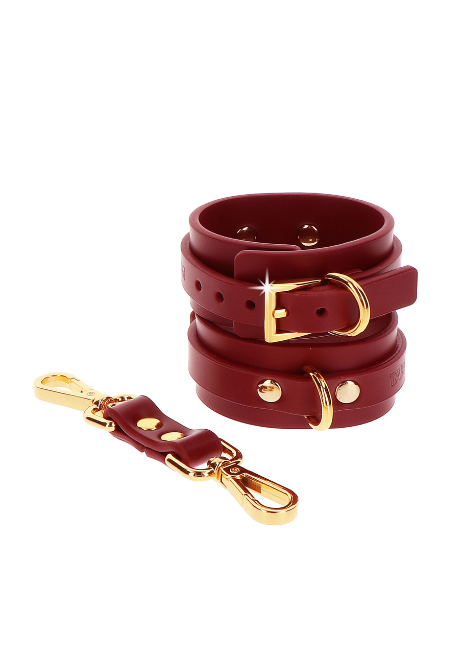 Наручники Taboom Bondage in Luxury Wrist Cuffs AIW Or2534, фото 1