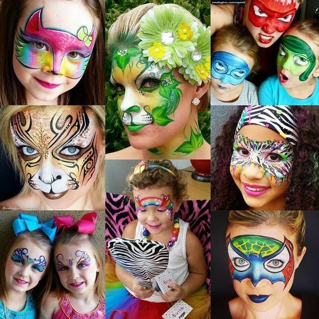 Фейс-арт та бодіарт своїми руками