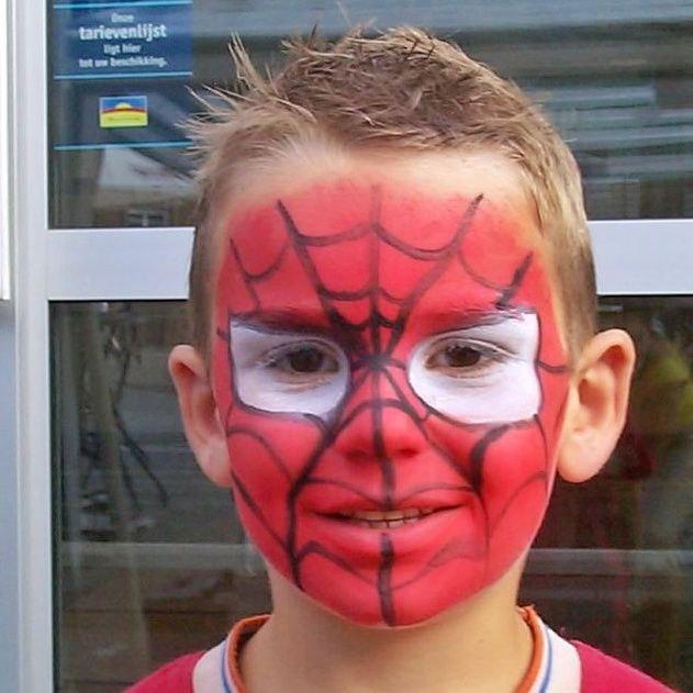 Аквагрим спайдермен