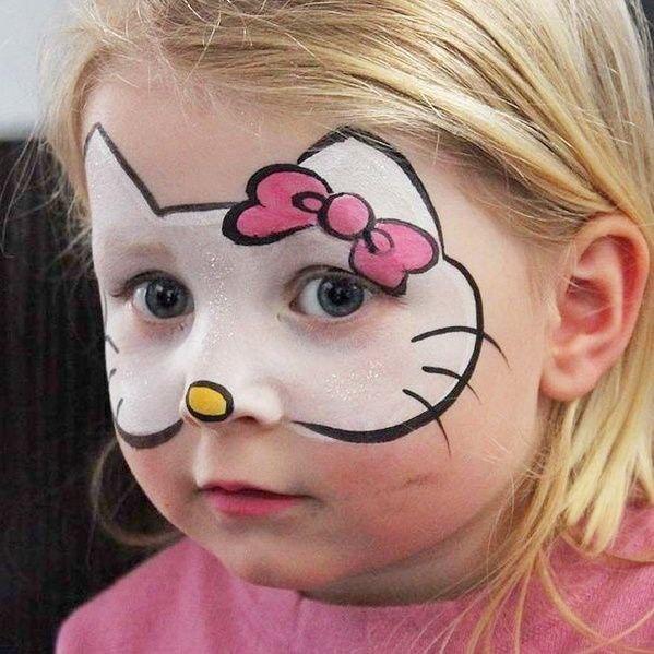 Аквагрим хелло кітті