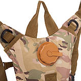 Рюкзак-гідратор тактичний Kms 2,5 л (43x20x9 см), фото 5