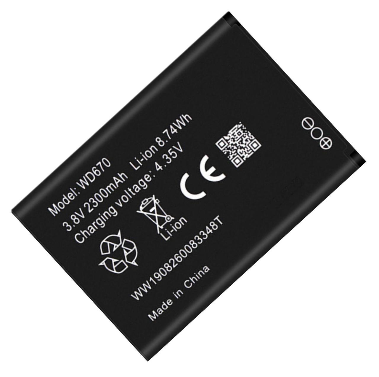 Акумулятор ZTE WD670 \ DC027