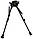 Сошки Vector Optics Carbon Fiber Swivel Bipod на антабку (висота 23 — 34.5 см) з перехідником на, фото 5